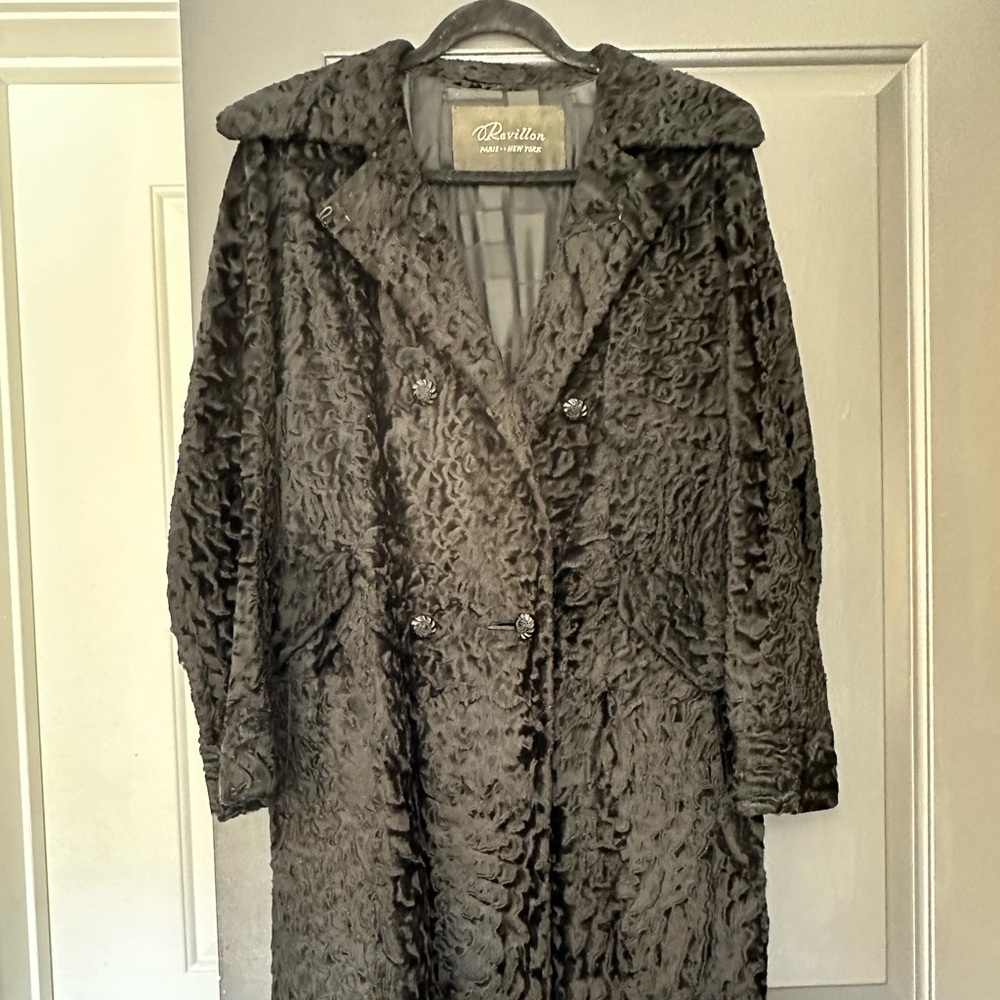 Women's Black Trench Coat